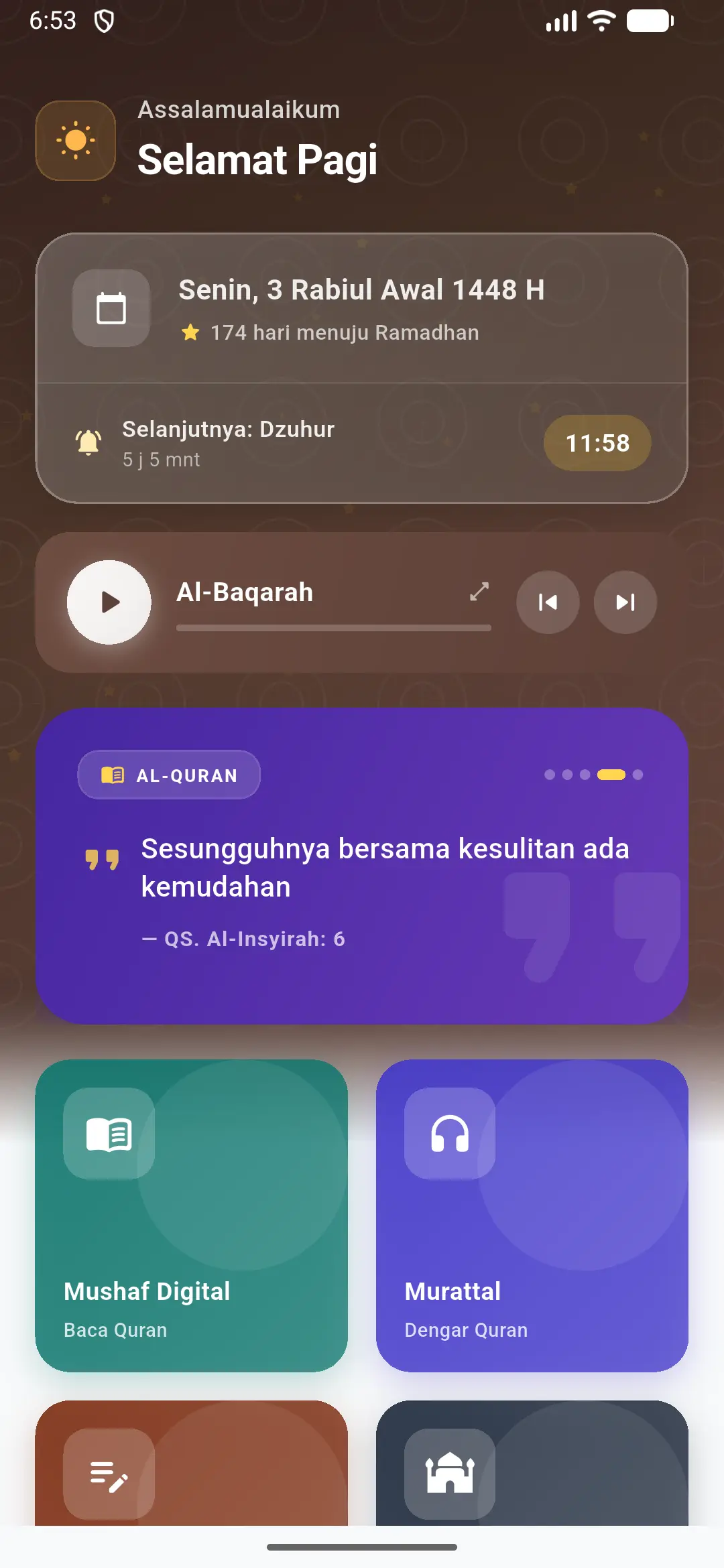Quran Journey — Al-Qur'an Mobile App