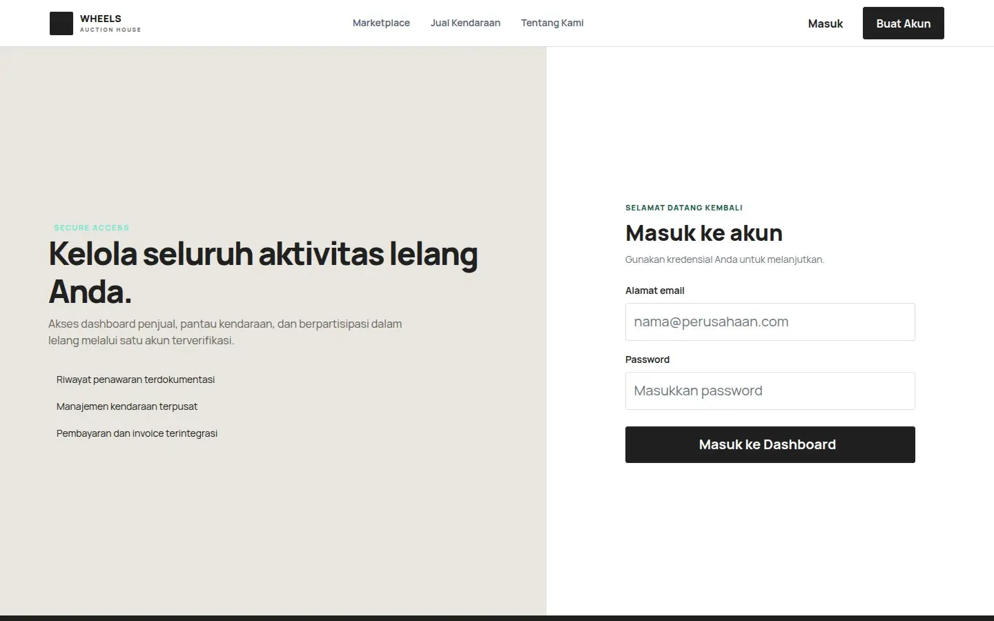 Wheels — Vehicle Marketplace & Auction