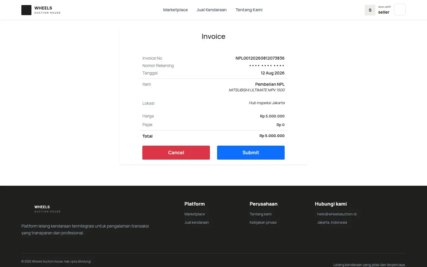Wheels — Vehicle Marketplace & Auction